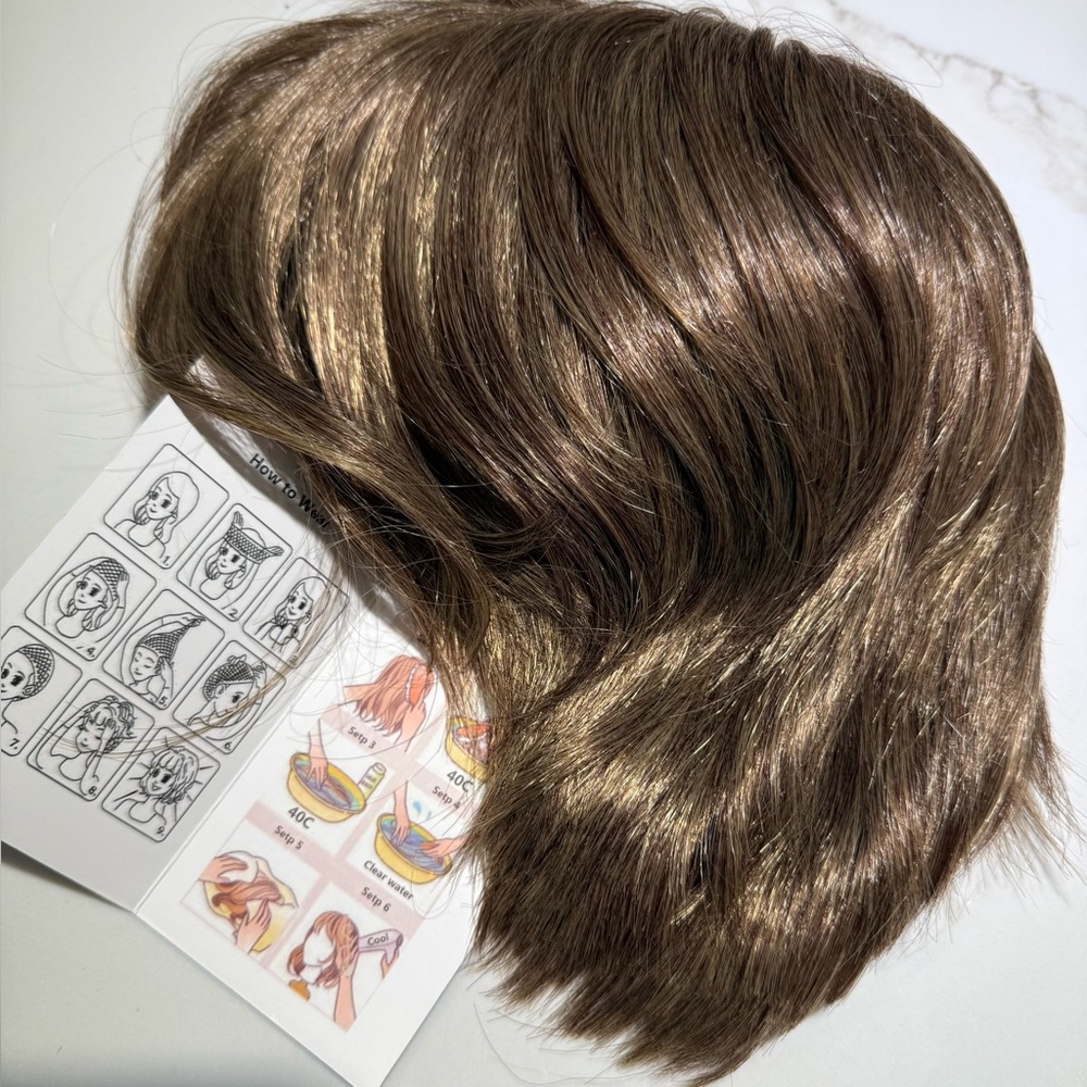 HAIR, Pixie Cut, Swoop Bangs, Medium/Dark Brown - Picture 12 of 13